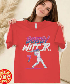 Bobby Witt Jr Slugger Swing Number women-design