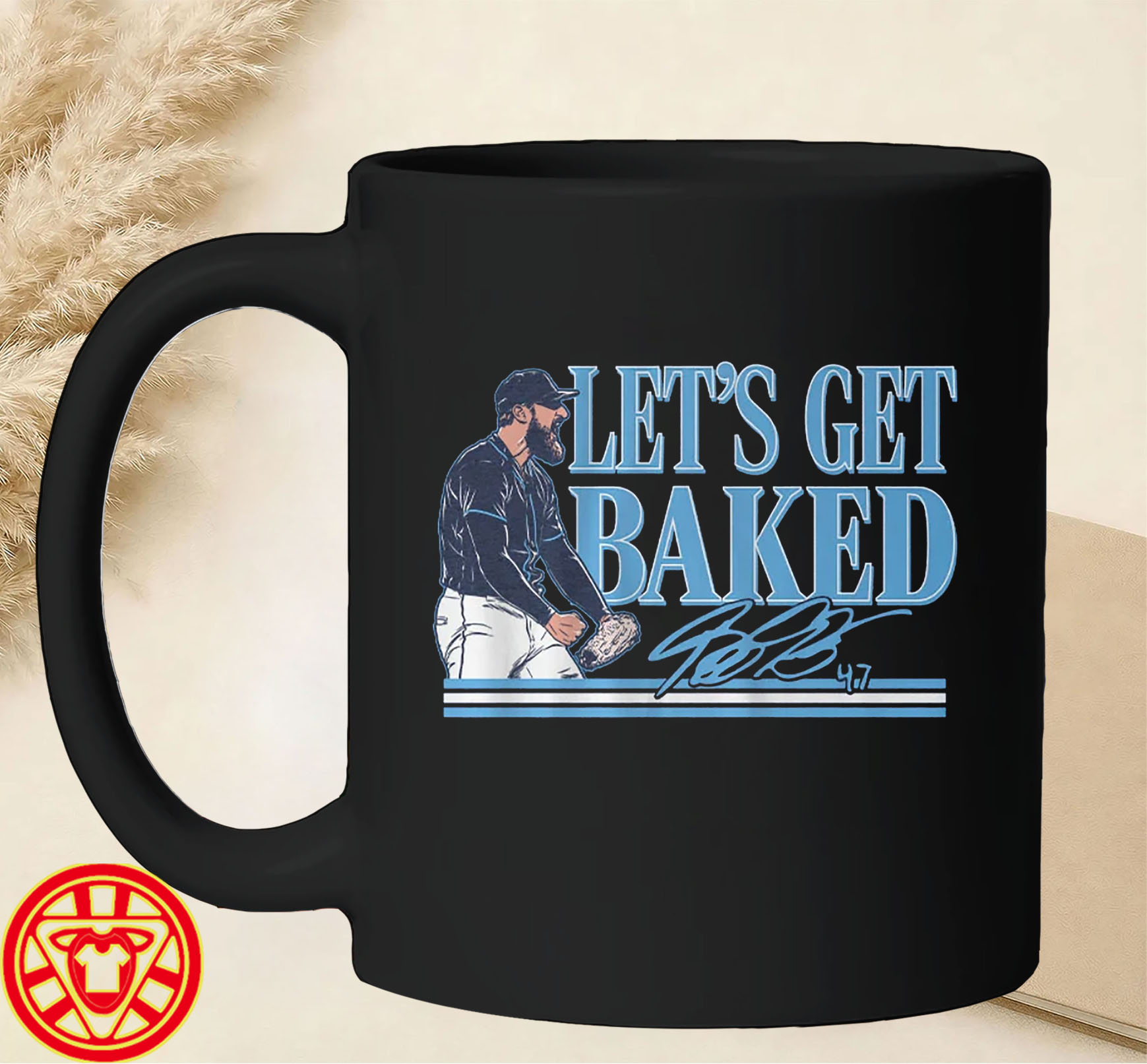 Bryan Baker Let's Get Baked-mug-design