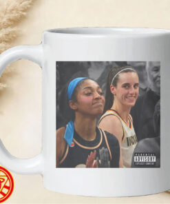 Caitlin Clark Laughing At Angel Reese-mug-design
