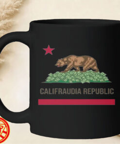 Califraudia Republic mug-design