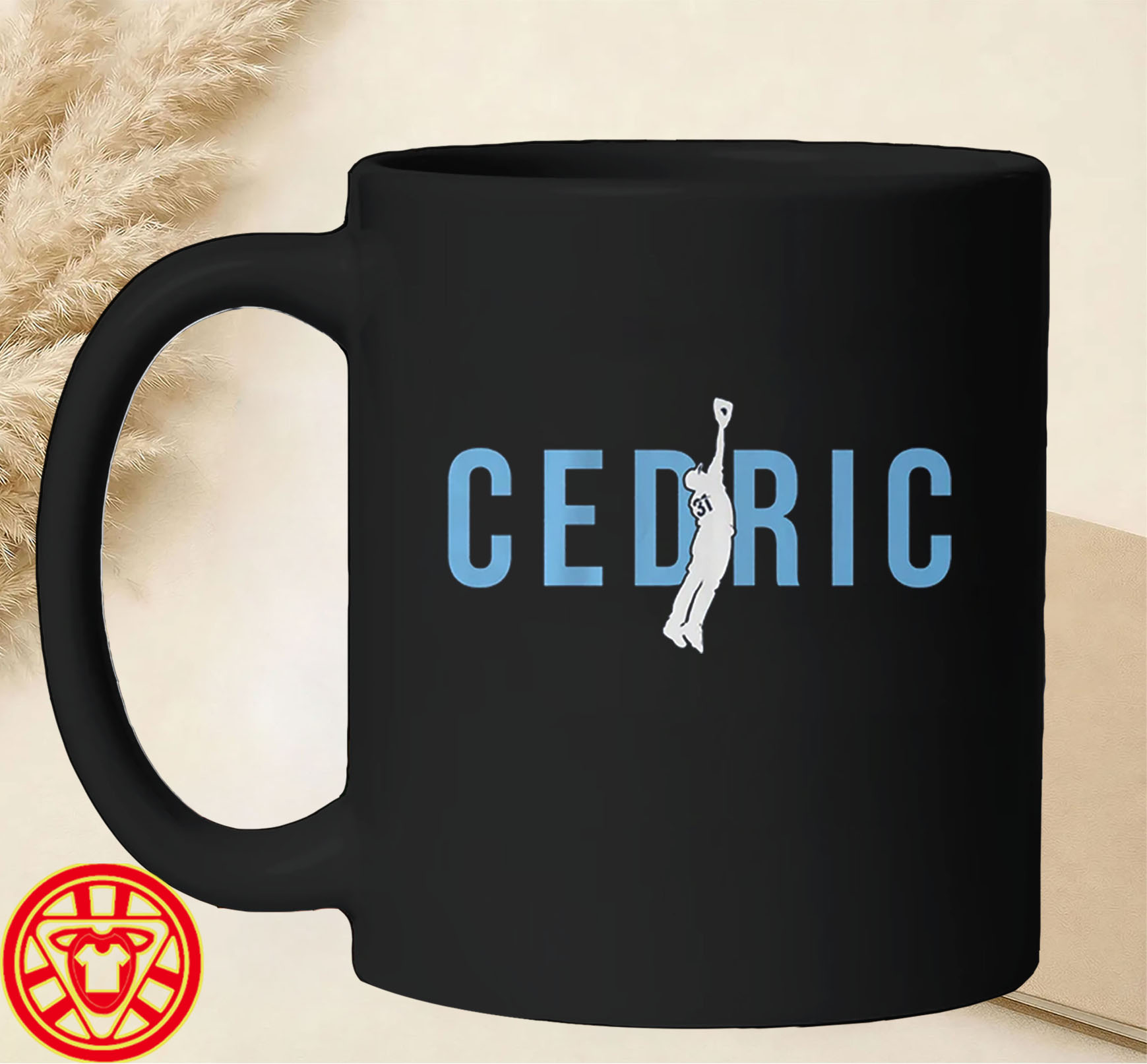 Cedric Mullins Tampa Baseball Fan Tee mug-design