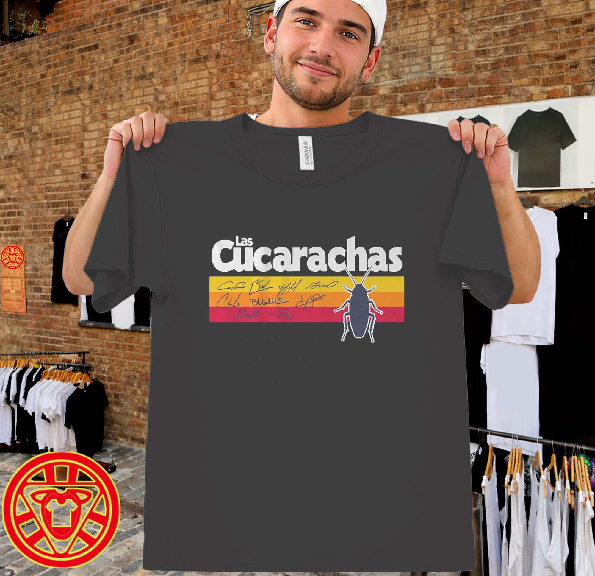 Cockroaches of Baseball-men-design
