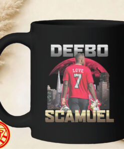 Deebo Samuel SF 49ers Football Tee mug-design