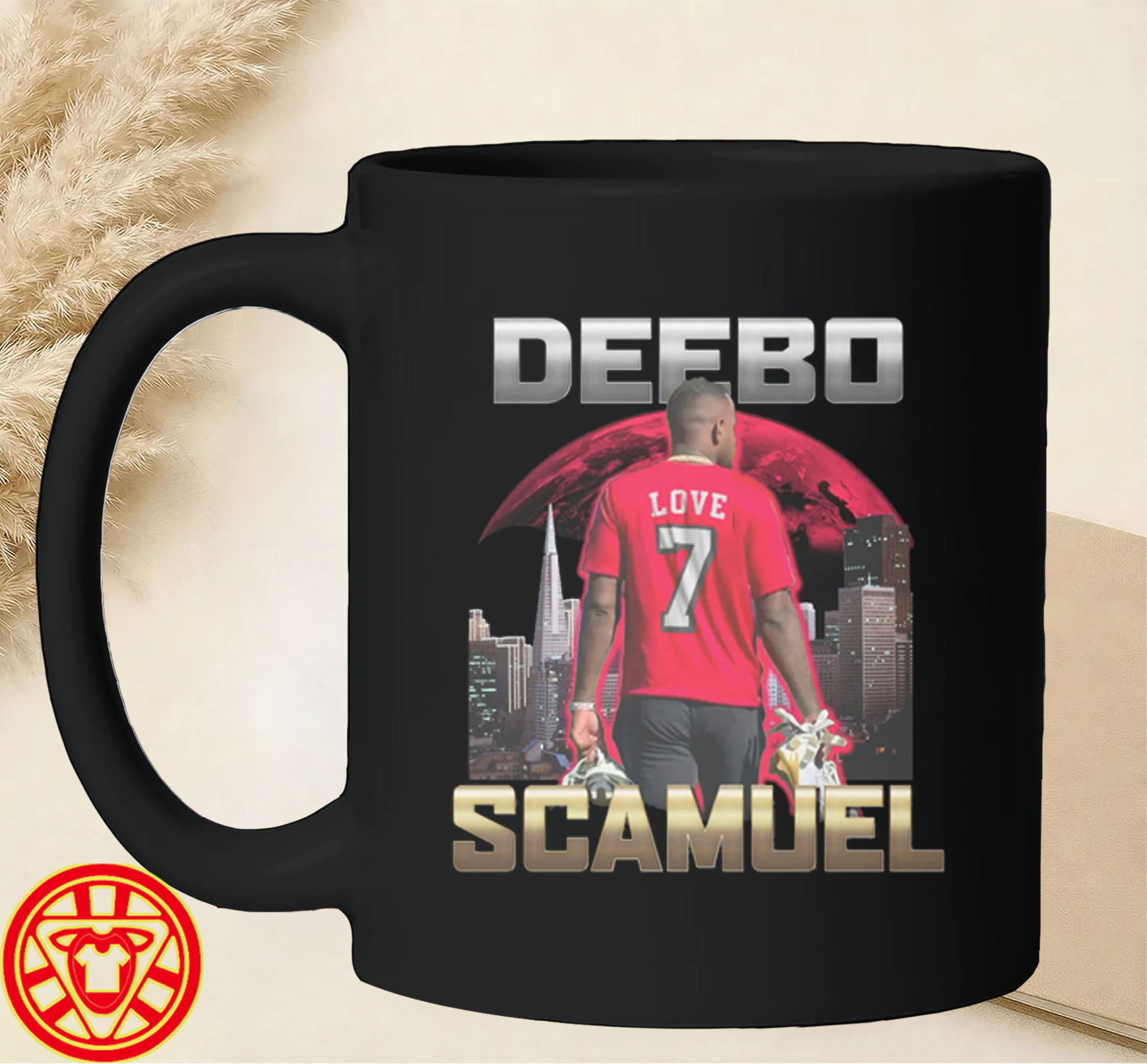Deebo Samuel SF 49ers Football Tee mug-design