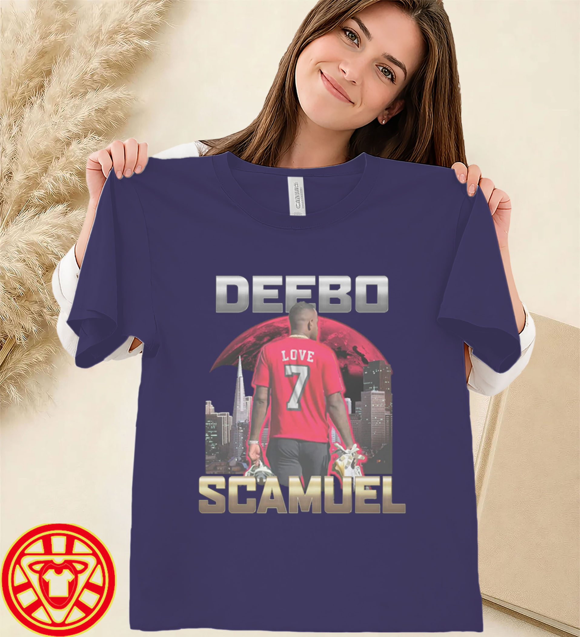Deebo Samuel SF 49ers Football Tee-women-design