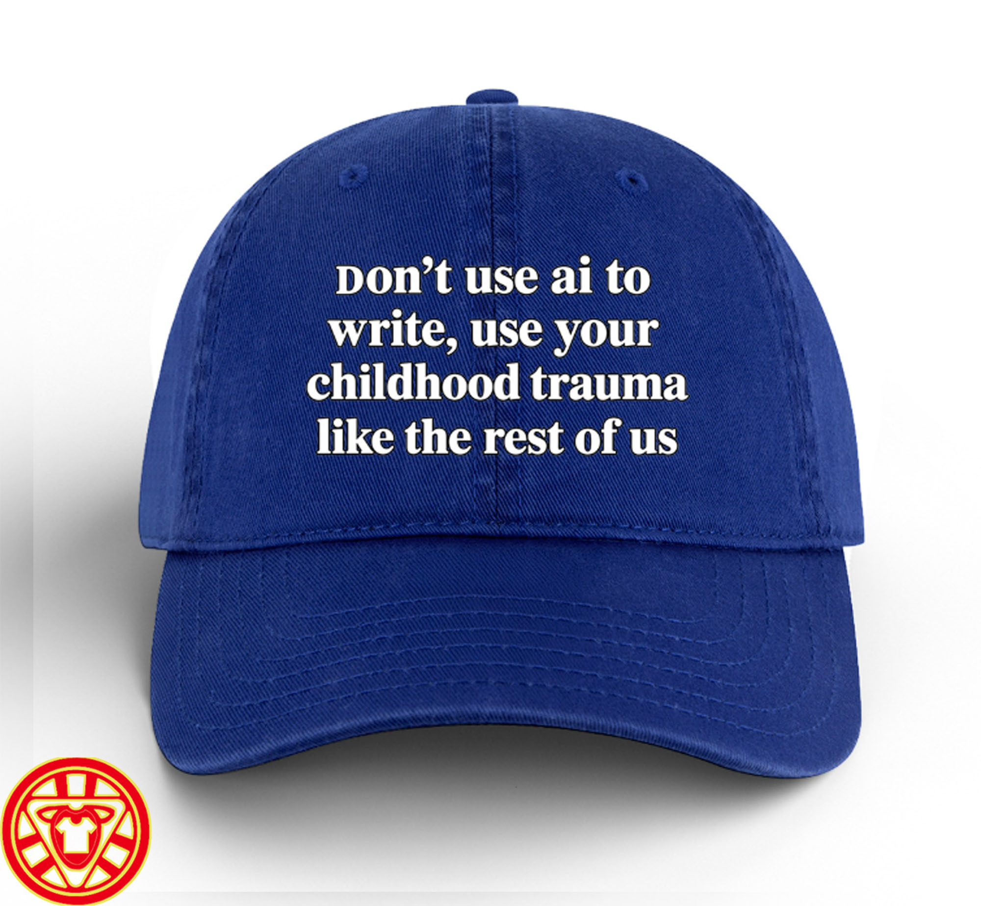 Don't Use AI To Write Hat Design