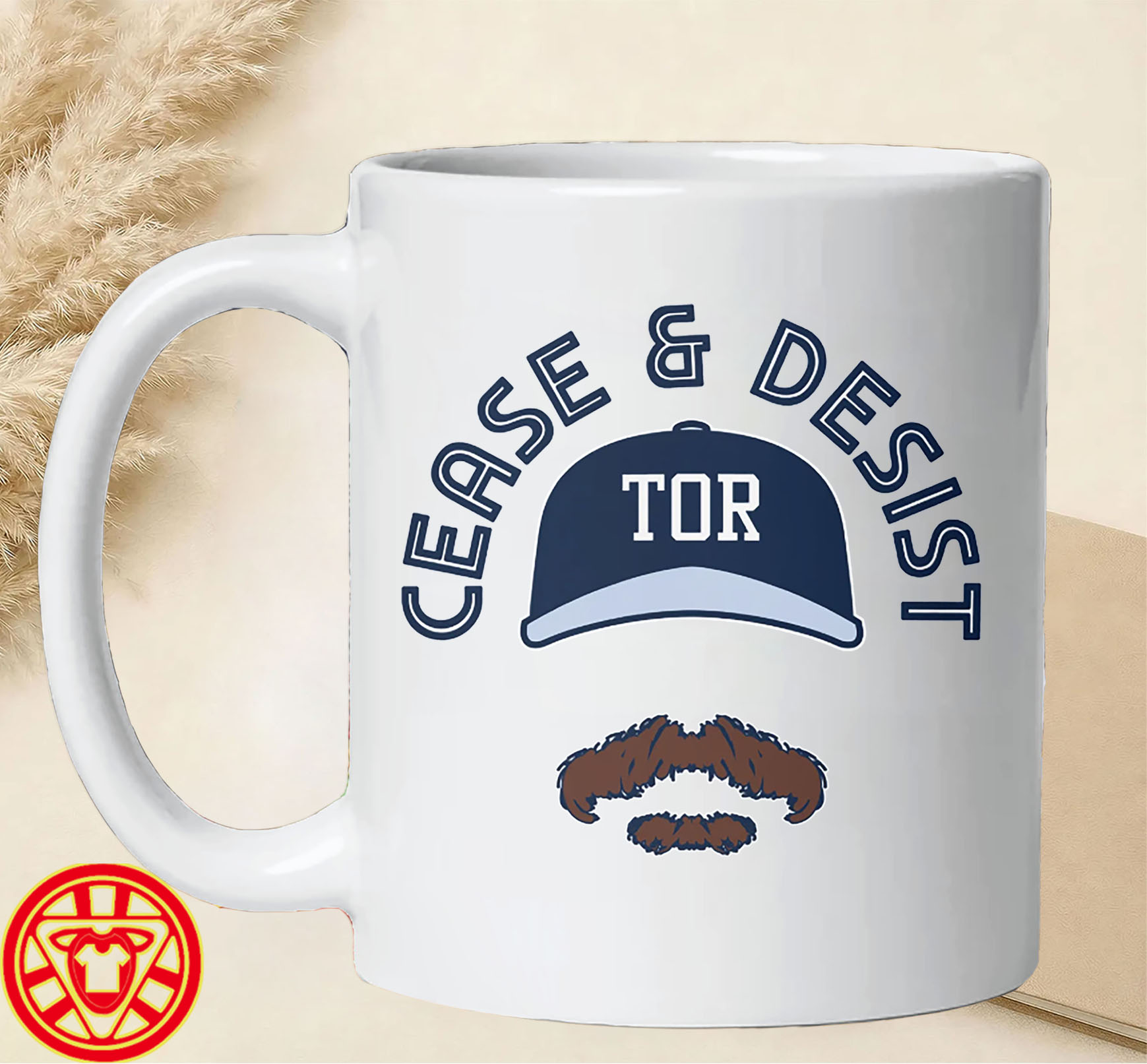 Dylan Cease C&D Stache mug-design