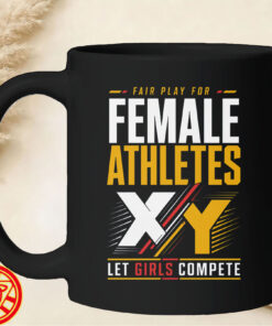 Female Athletes Fair Play Tee-mug-design