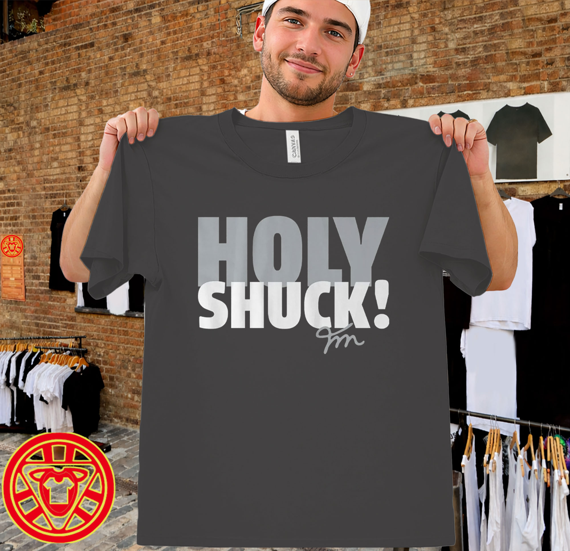 Fernando Mendoza Holy Shuck men-design