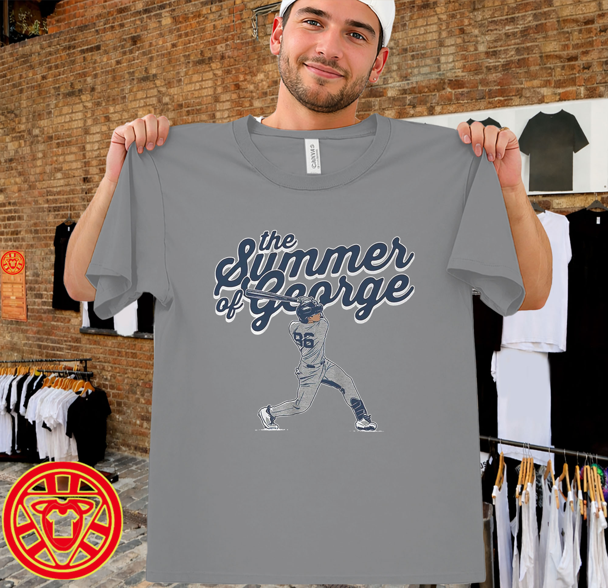 George Lombard Jr First Career Home Run-men-design