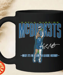 Kayla McBride Minnesota Lynx WNBA Record Tee-mug-design