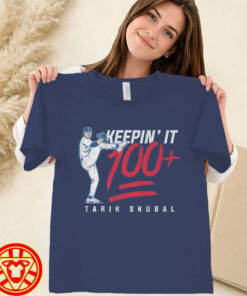 Keepin' It 100 Tarik Skubal Los Angeles Baseball Tee