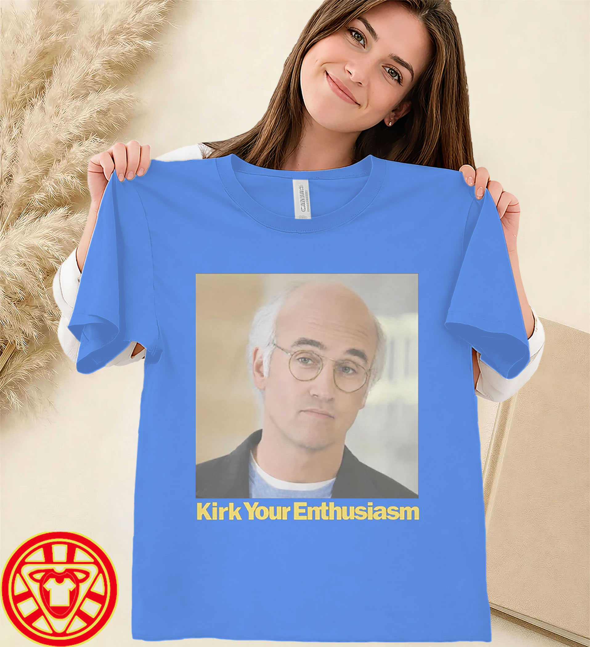 Kirk Your Enthusiasm Shirt-women-design