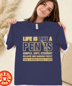 Life Is Like A Penis-women-design