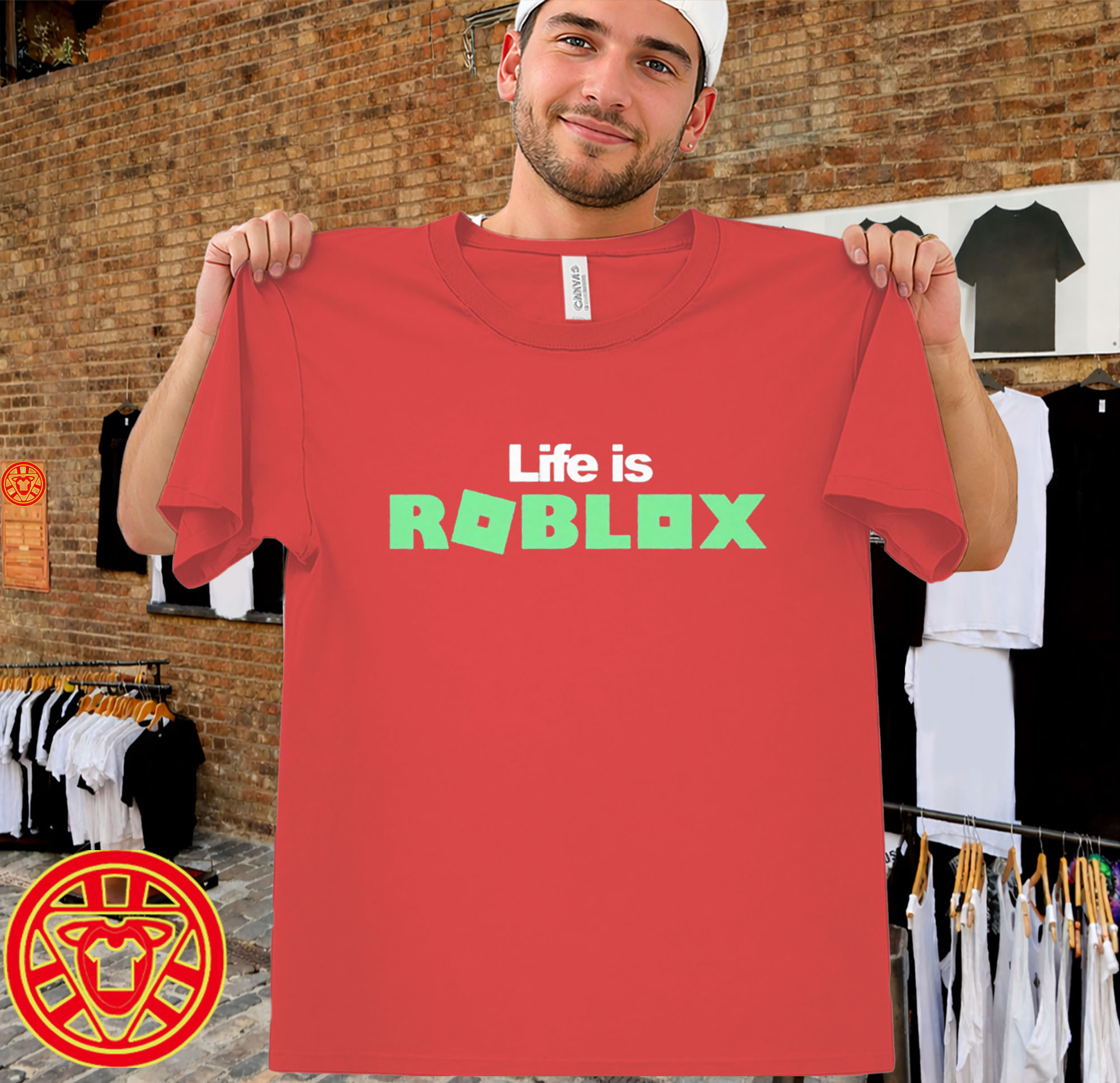 Life Is Roblox-men-design