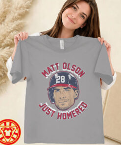 Matt Olson Home Run Face-women-design