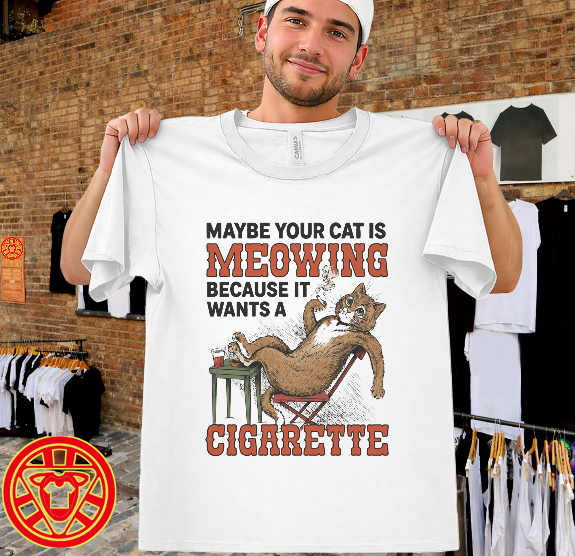 Maybe Your Cat Is Meowing-men-design