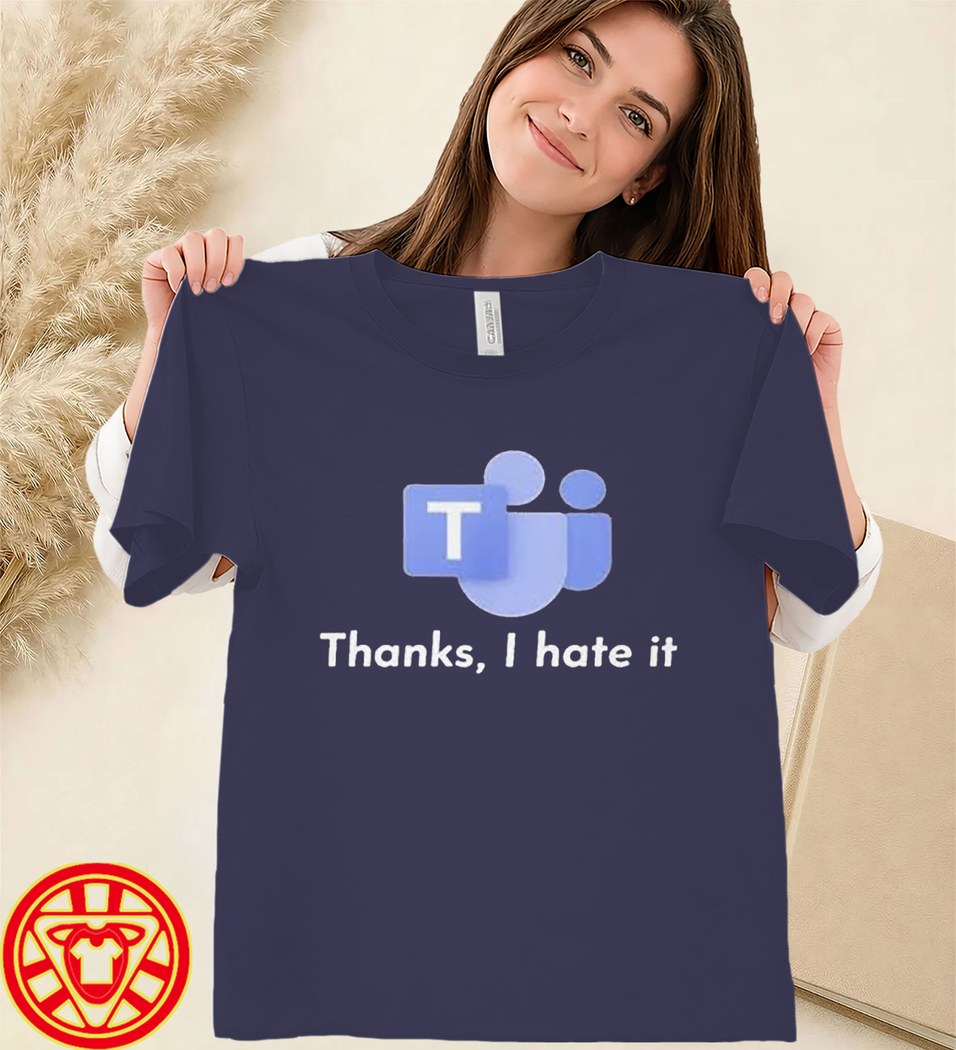 Microsoft Teams Thanks I Hate It-women-design