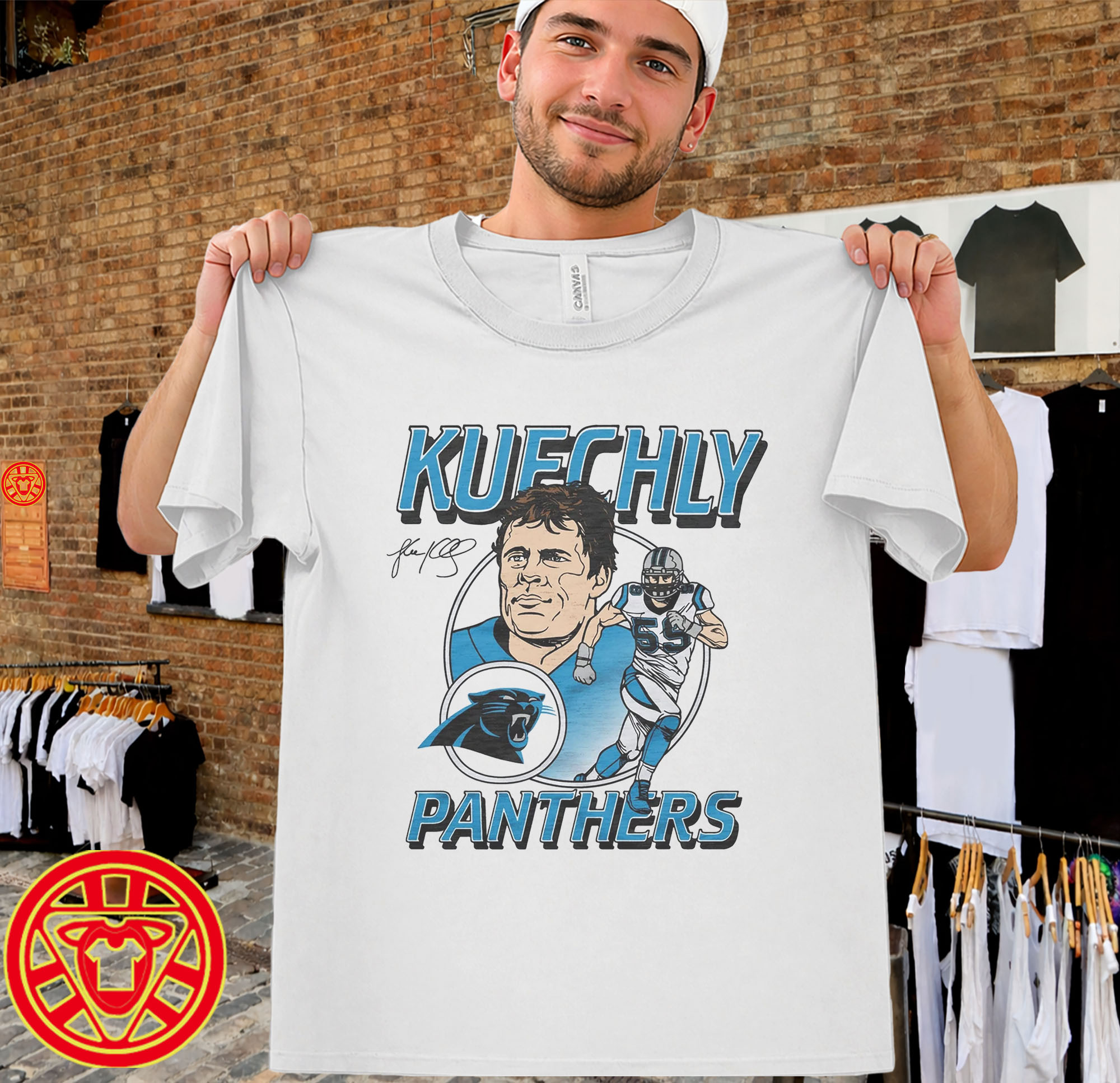 Panthers Luke Kuechly Signature-men-design