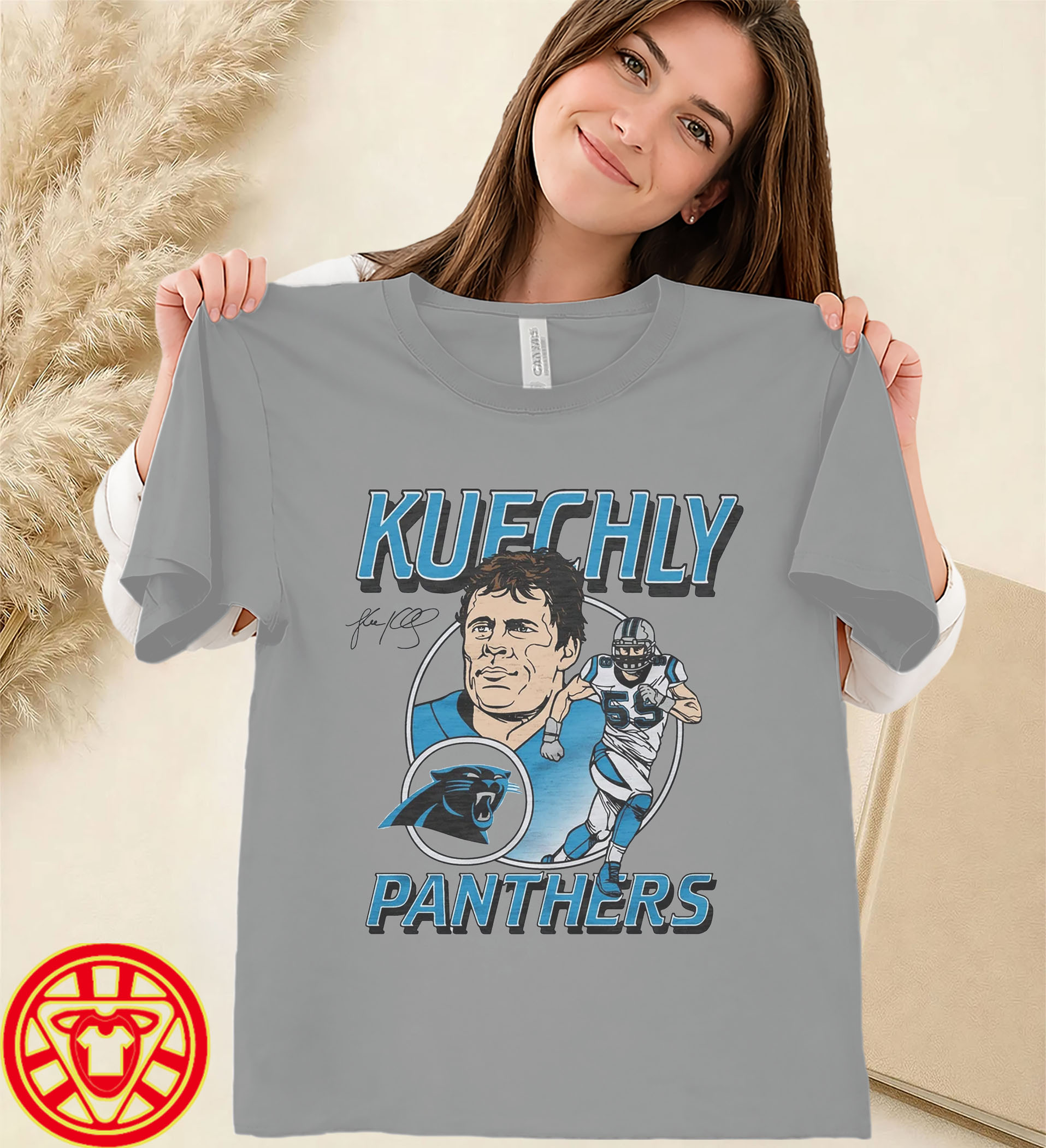 Panthers Luke Kuechly Signature-women-design