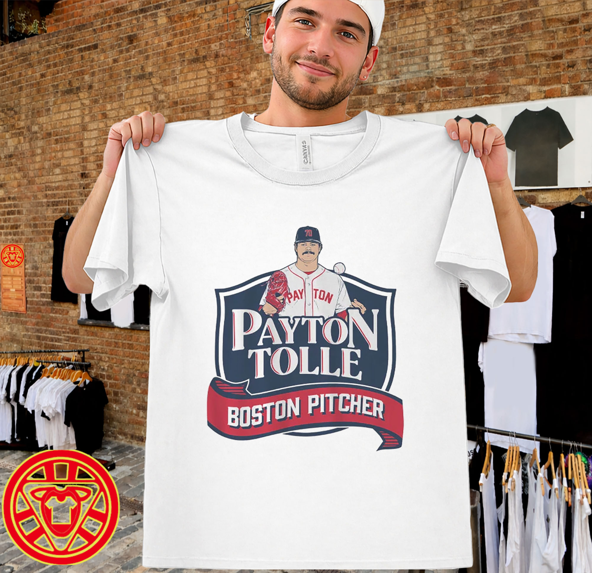 Payton Tolle Boston Pitcher men-design