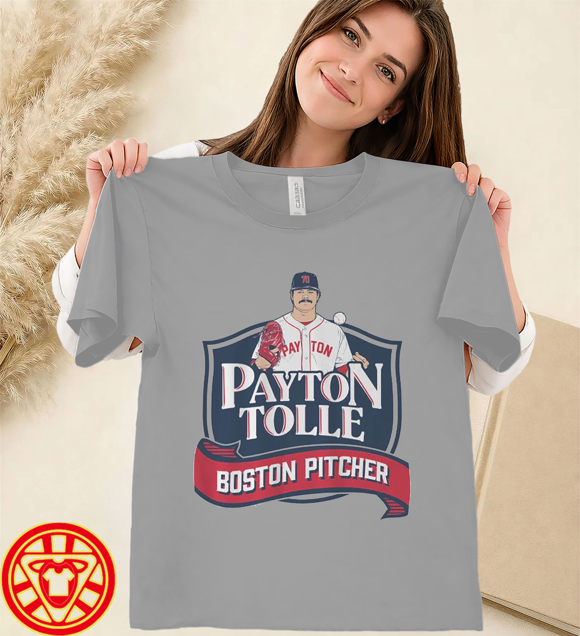 Payton Tolle Boston Pitcher-women-design
