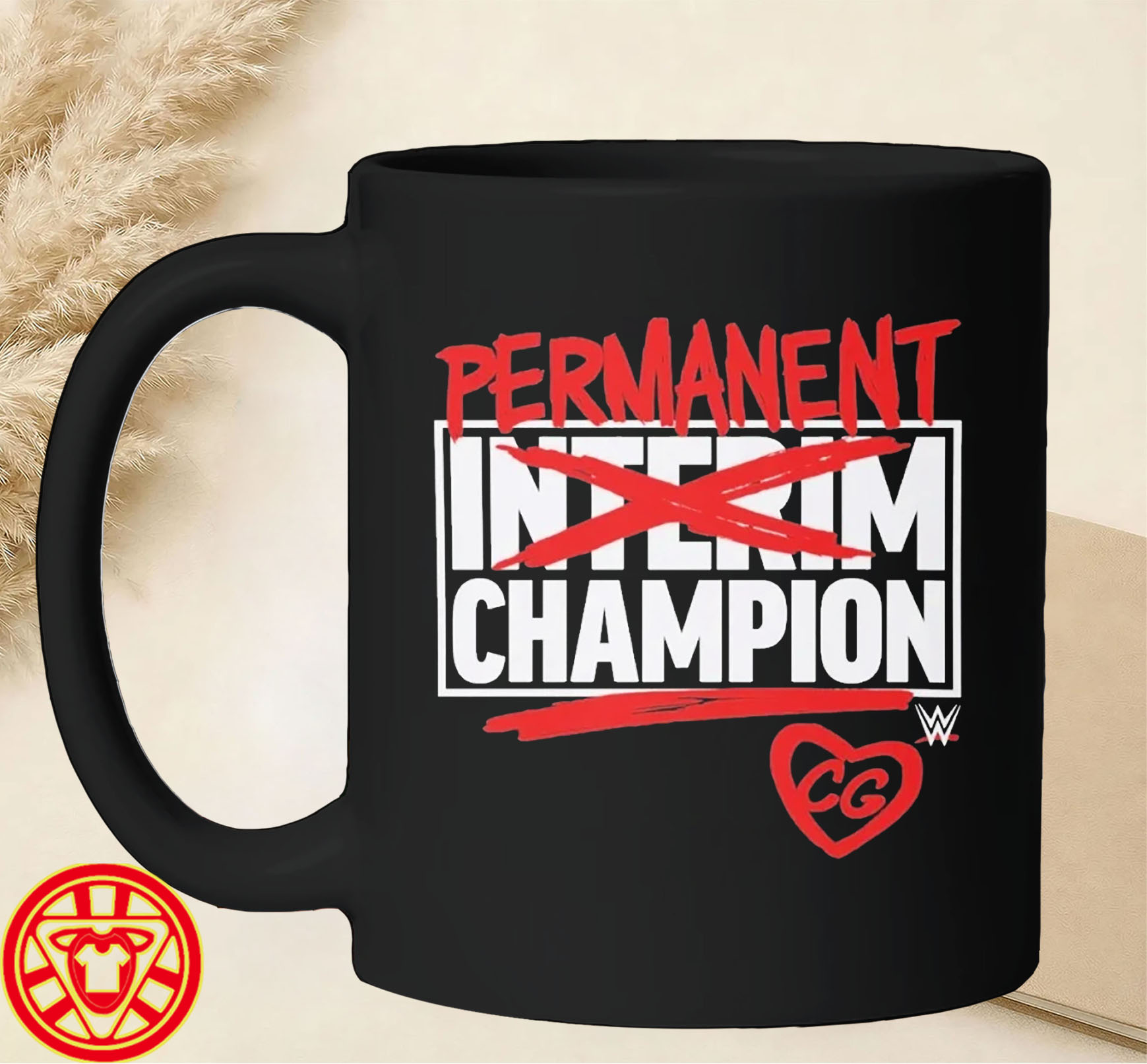 Permanent Champion Chelsea Green mug-design