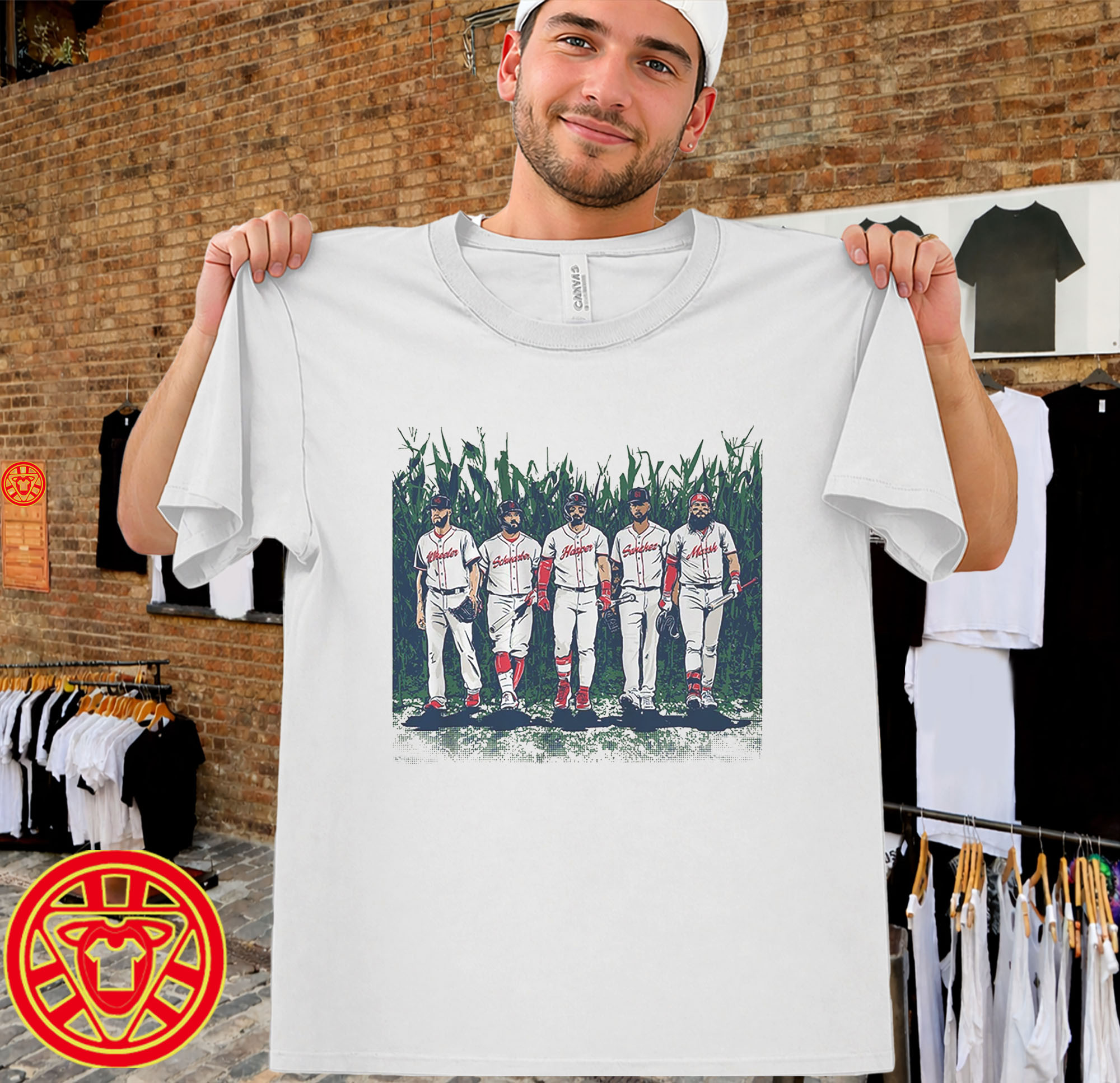 Phillies Field of Dreams Baseball Tee-men-design