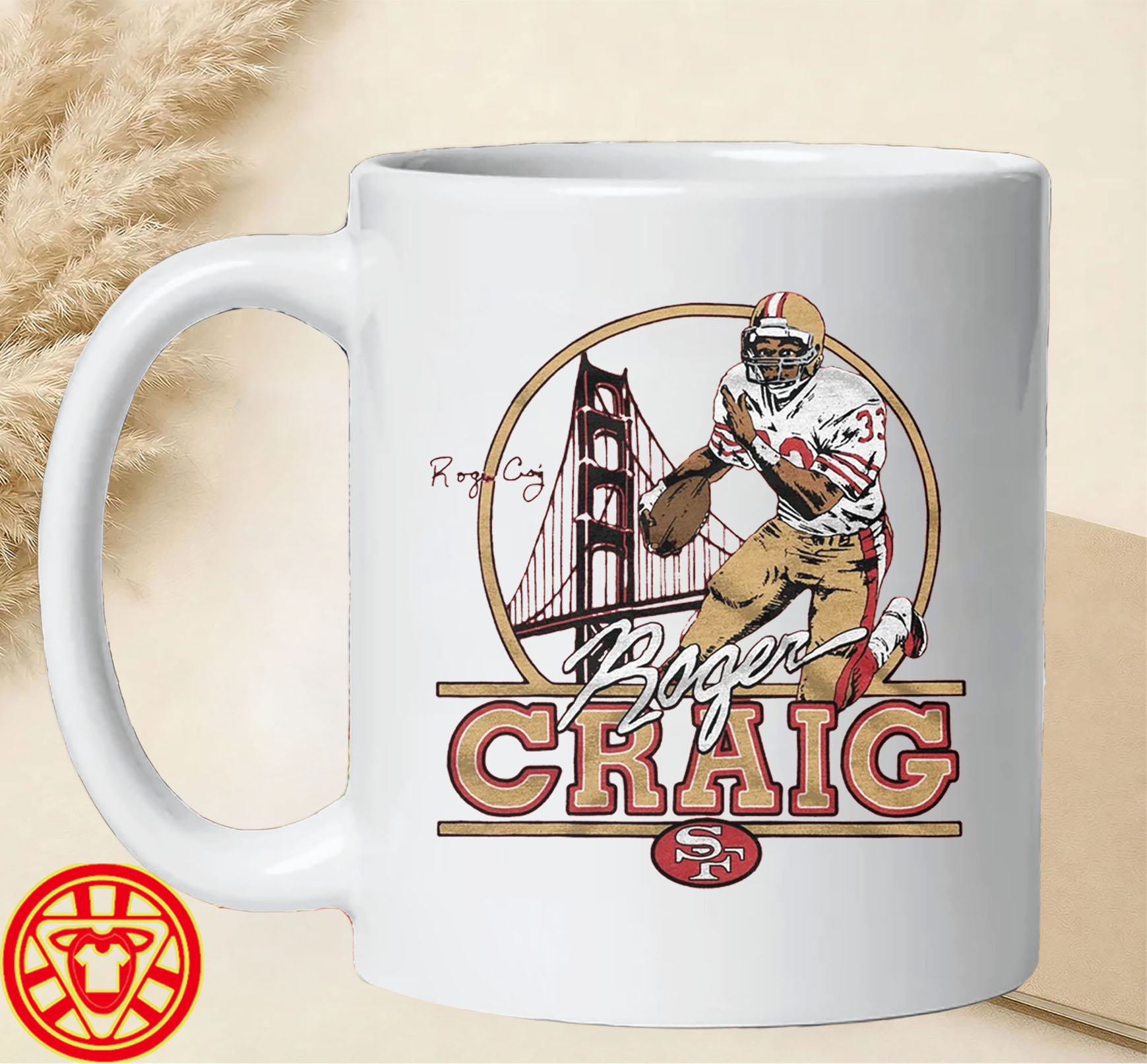 Roger Craig Hall of Fame 2026 Football-mug-design