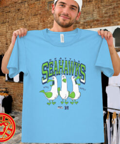 Seattle Seahawks Finding Nemo Seagulls Tee-men-design