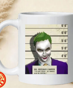 Sheldon Cooper Joker-mug-design