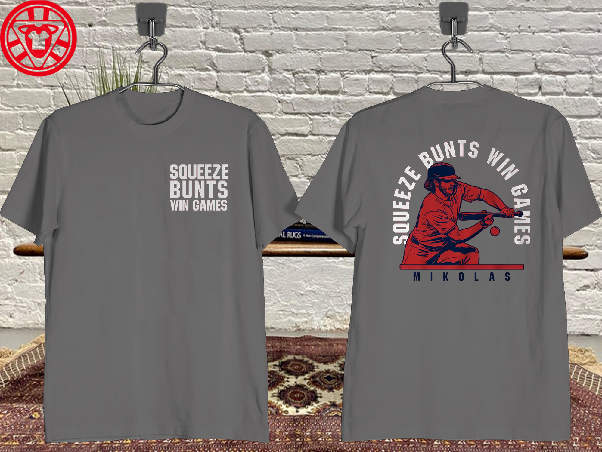 Squeeze Bunts Win Games-Mockup-Black-Fron