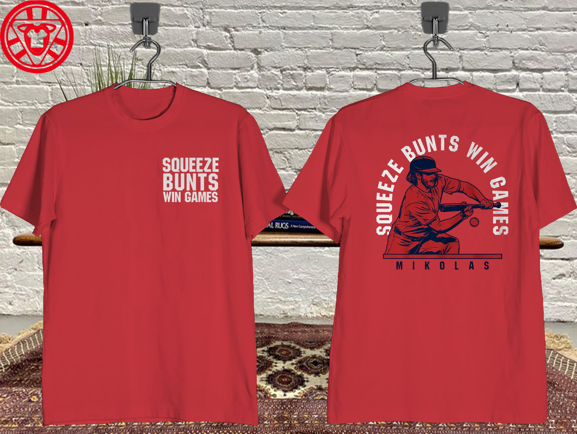Squeeze Bunts Win Games-Mockup