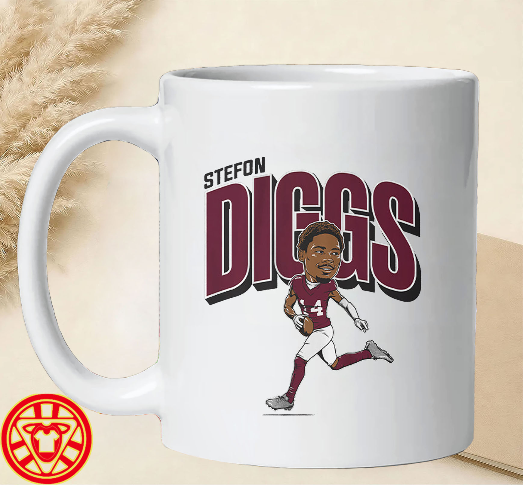 Stefon Diggs Washington Caricature-mug-design