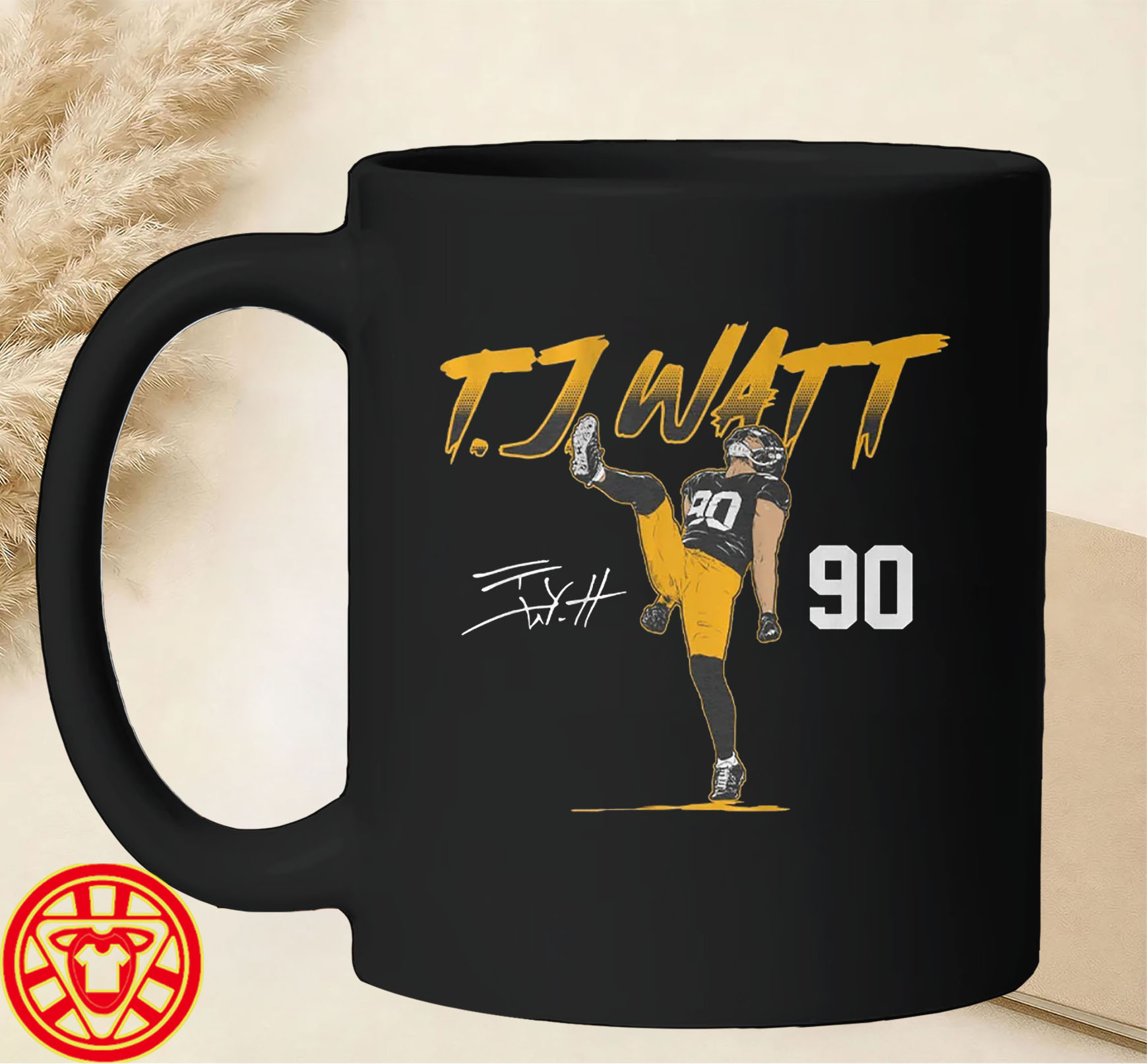 T.J. Watt Name & Number Pose-mug-design