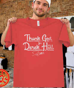 Thank God For Derek Hill Shirt-men-design