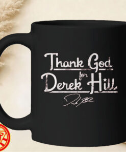 Thank God For Derek Hill Shirt-mug-design