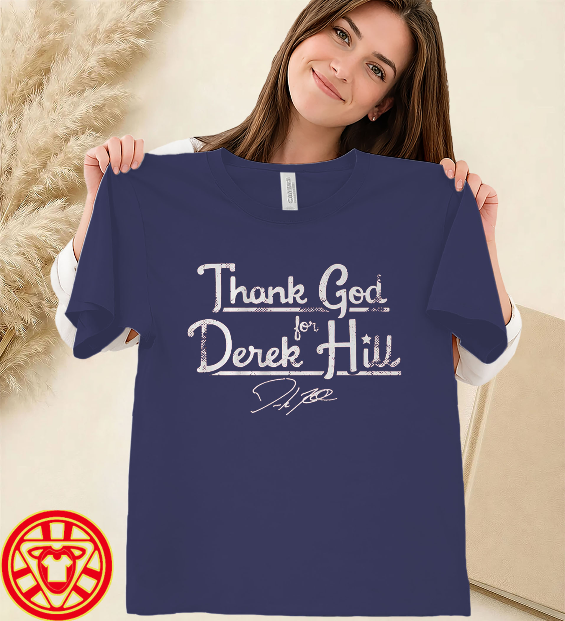 Thank God For Derek Hill Shirt-women-design