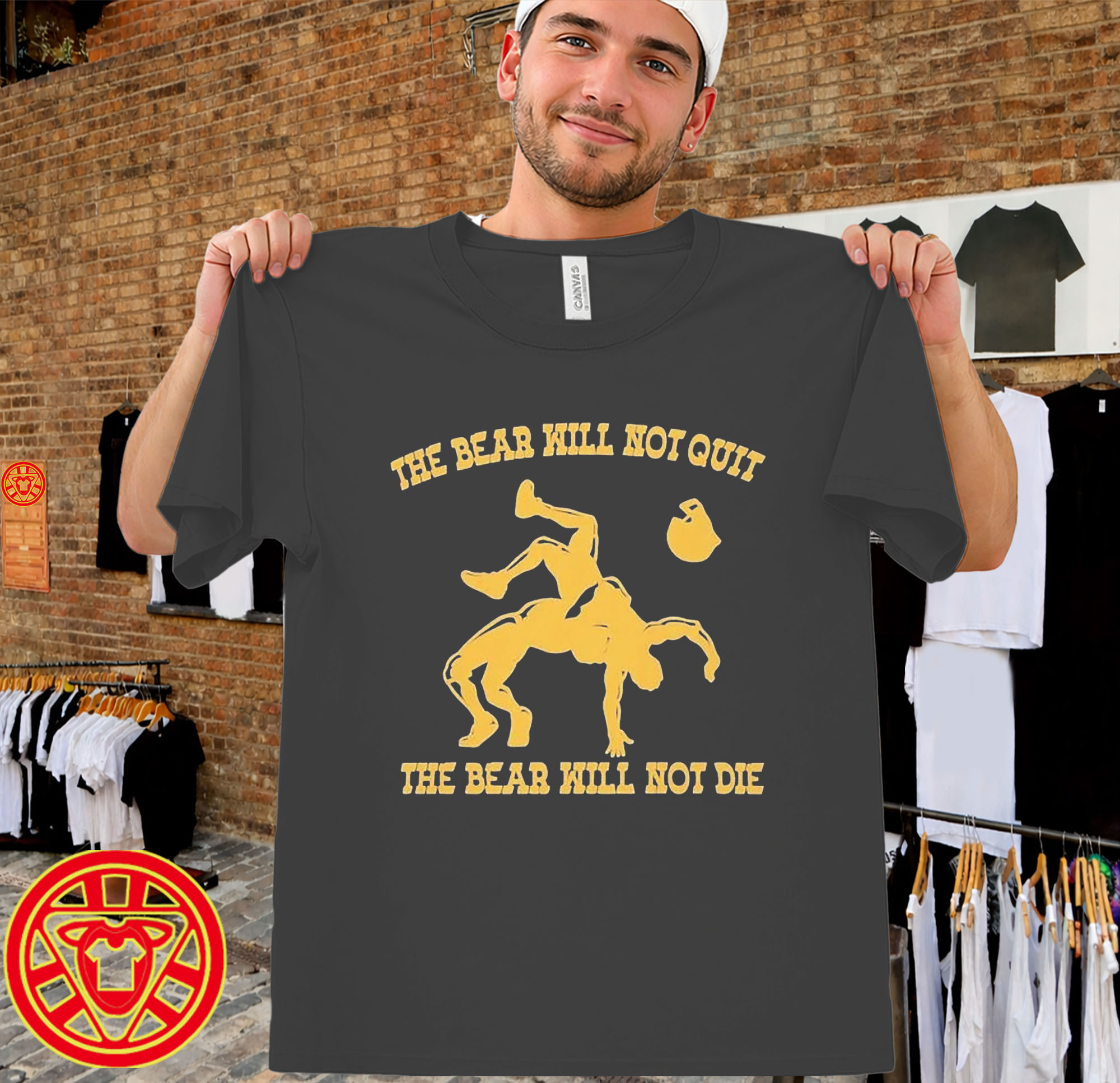 The Bear Will Not Die Tosh Lupoi men-design