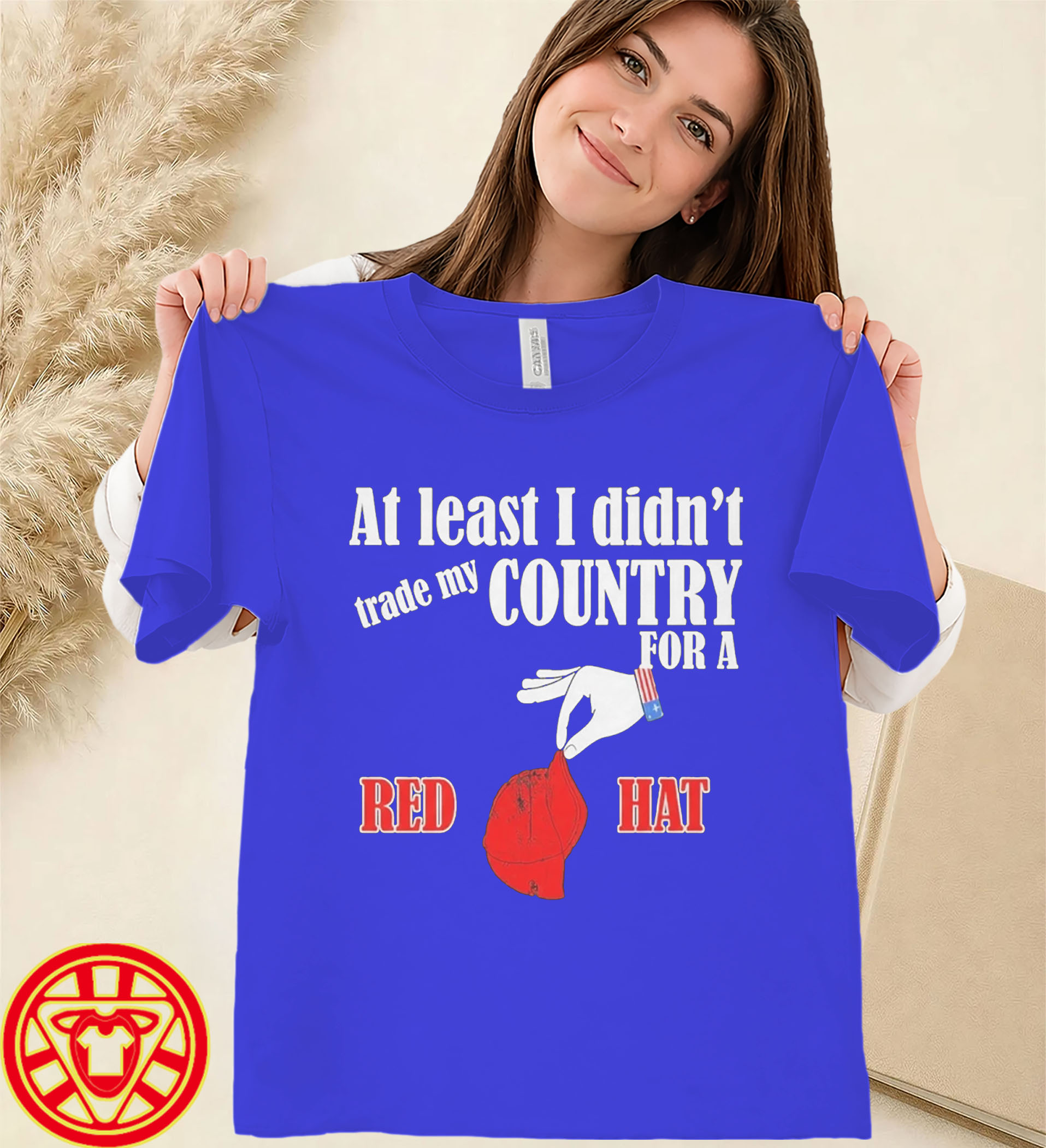 Traded My Country Red Hat-women-design