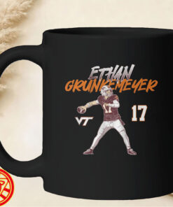 Virginia Tech Football Ethan Grunkemeyer-mug-design