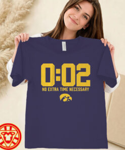 002 No Extra Time Necessary Iowa Football women-design