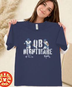 Aaron Donald & Myles Garrett QB Nightmare-women-design