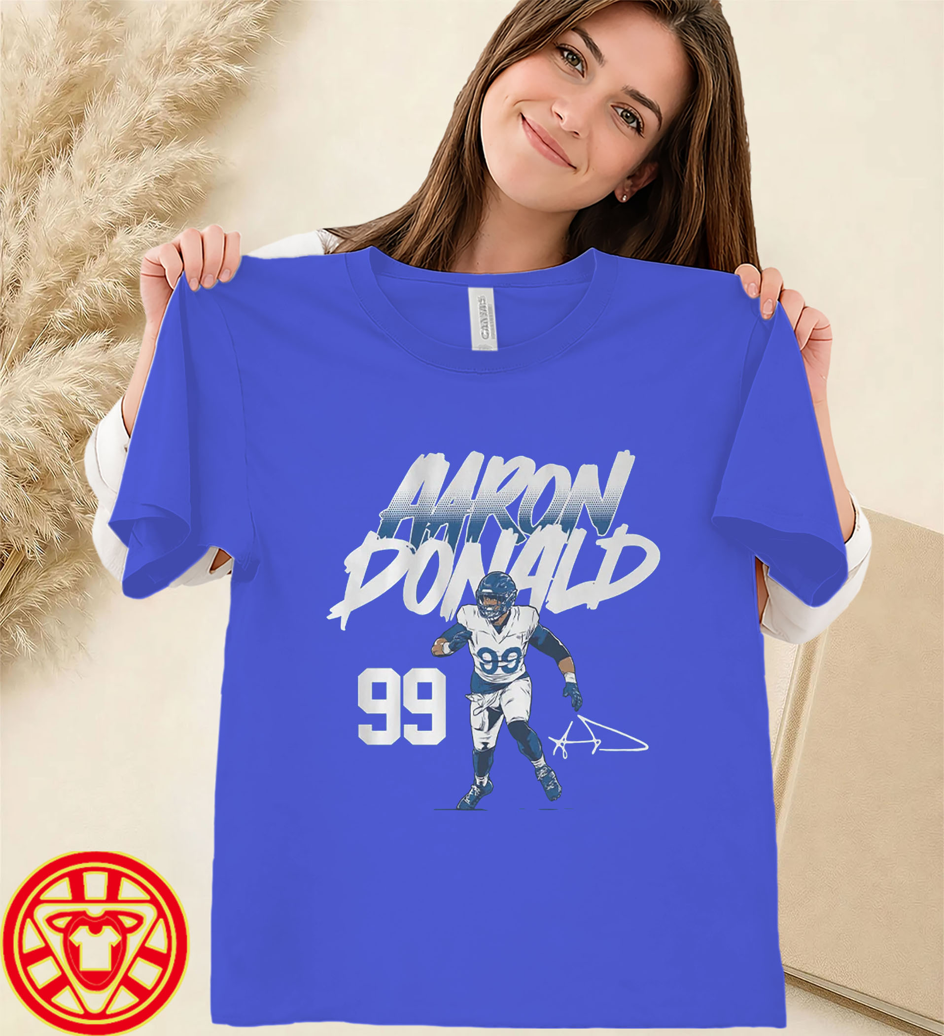 Aaron Donald Name & Number Pose women-design