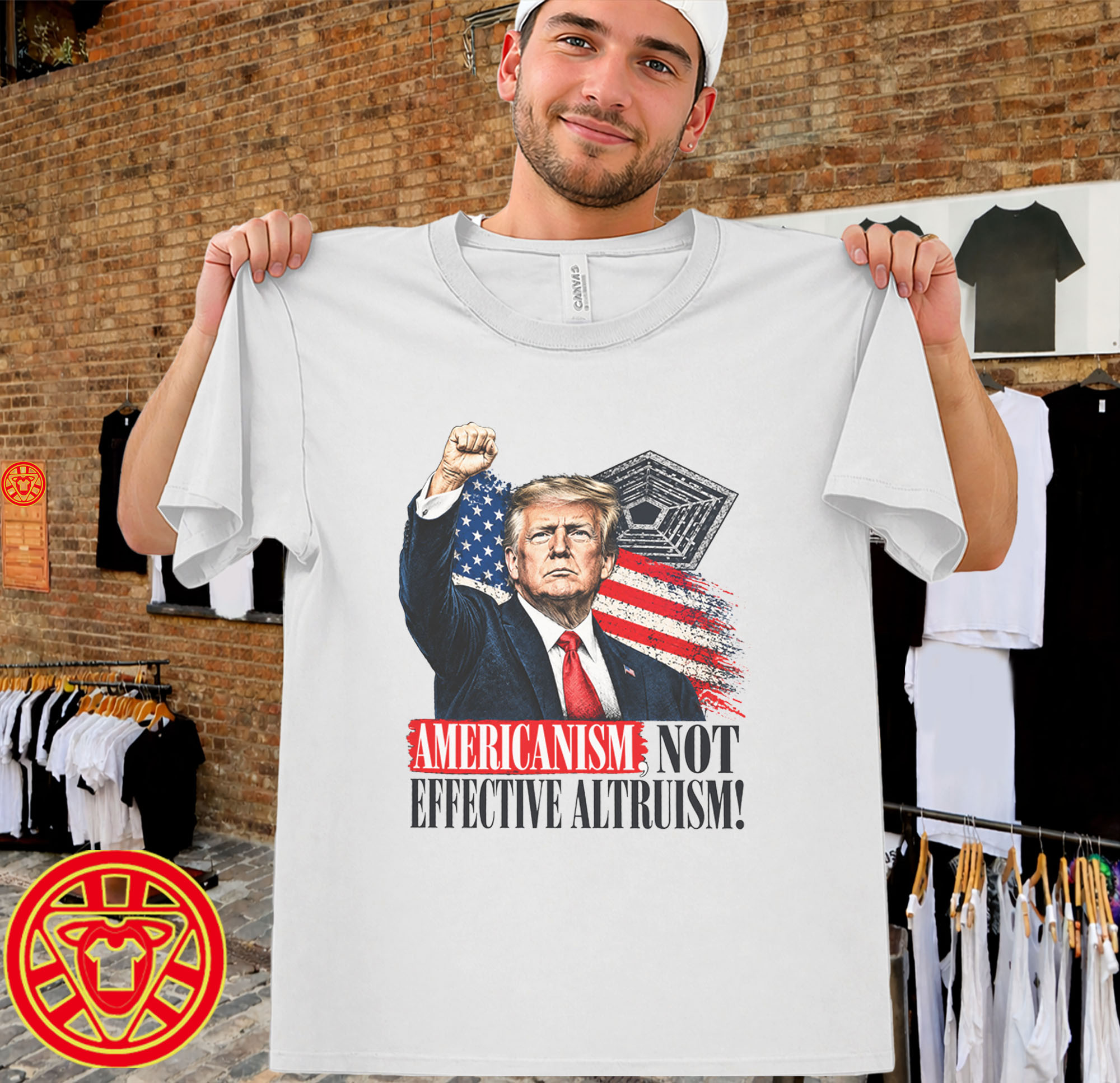 Americanism Not Effective Altruism men-design