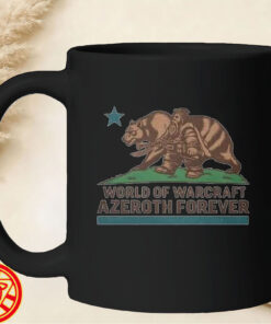 Azeroth Forever World Of Warcraft mug-design