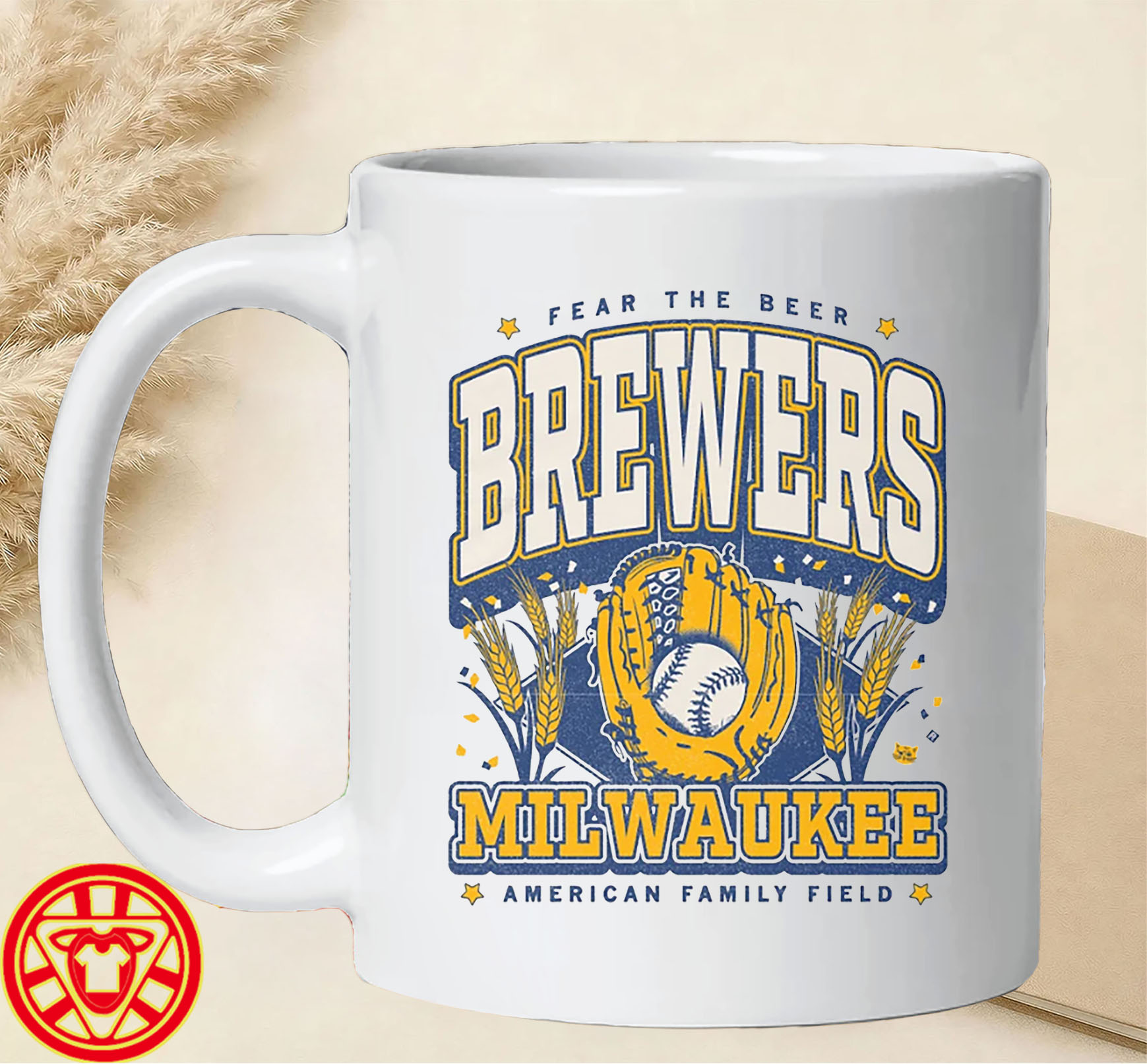 Brewers Max Collegiate mug-design