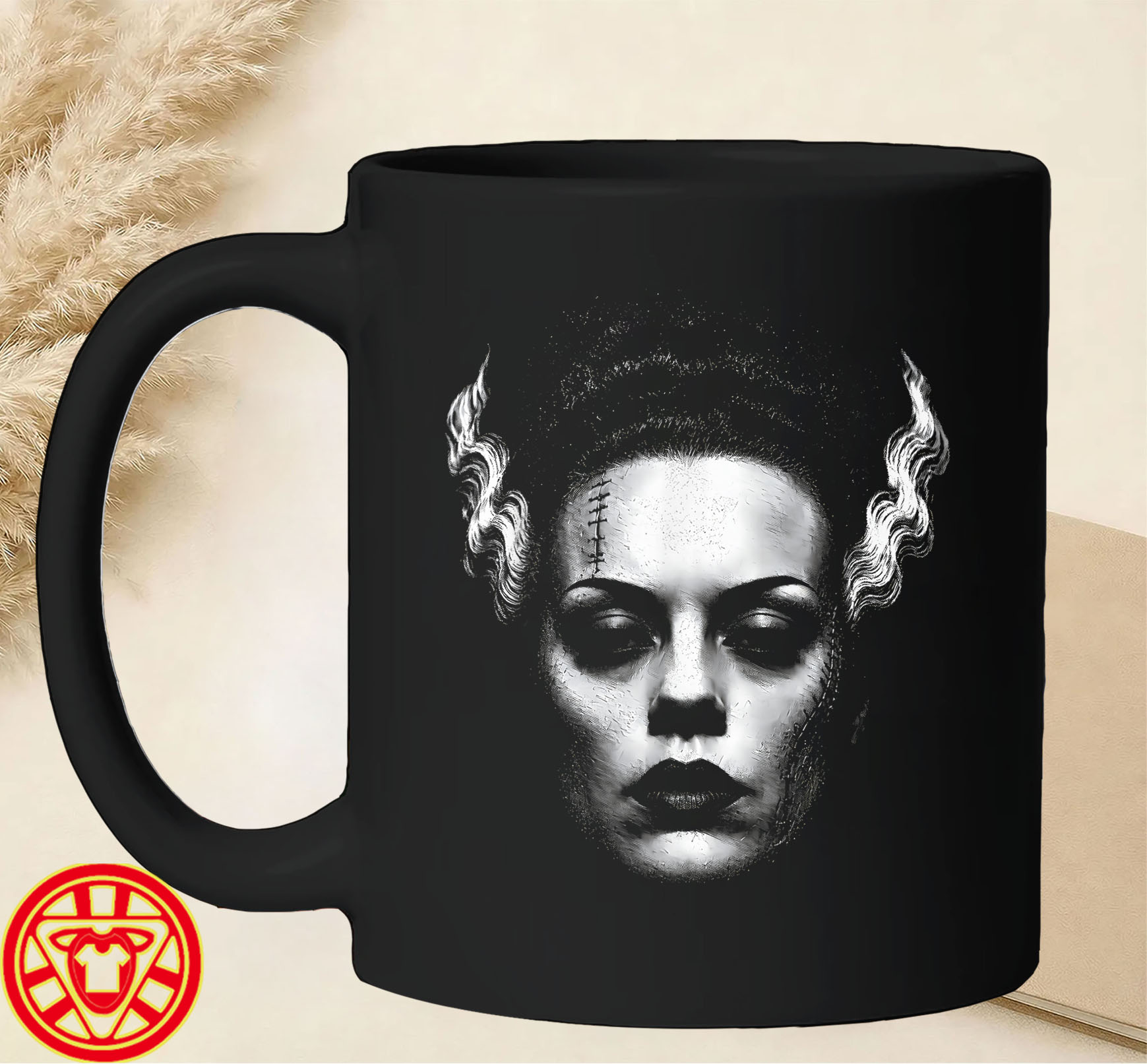 Bride of Frankenstein Halloween-mug-design