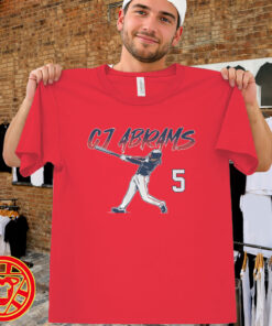CJ Abrams Slugger Swing Number men-design