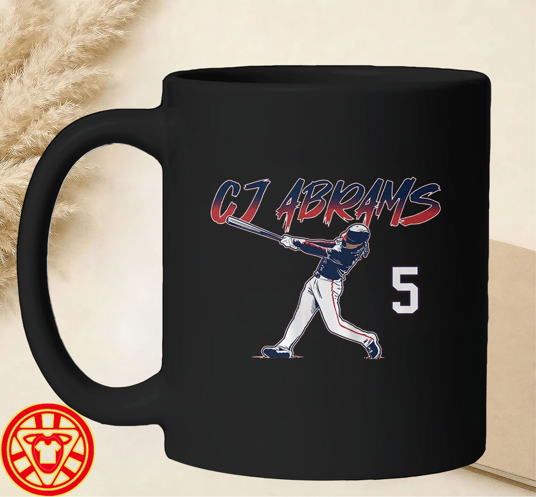 CJ Abrams Slugger Swing Number-mug-design